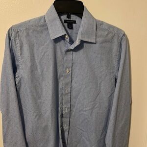 Men's Blue Dress Shirt
